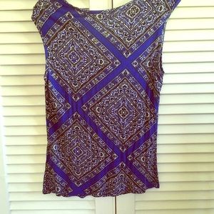 Michael Kors Cap Sleeved Top